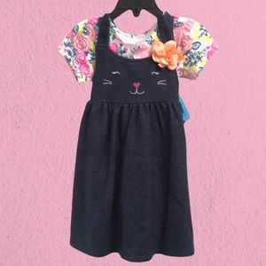Two piece cat dress